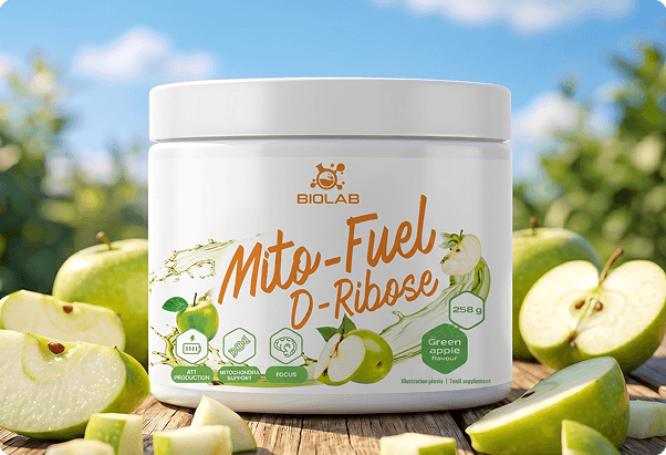 Mito Fuel D-Ribose Green apple